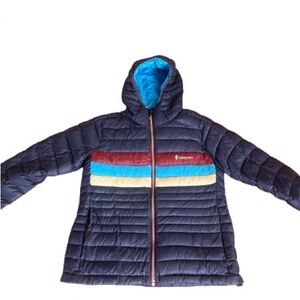 Cotopaxi fuego down hooded jacket